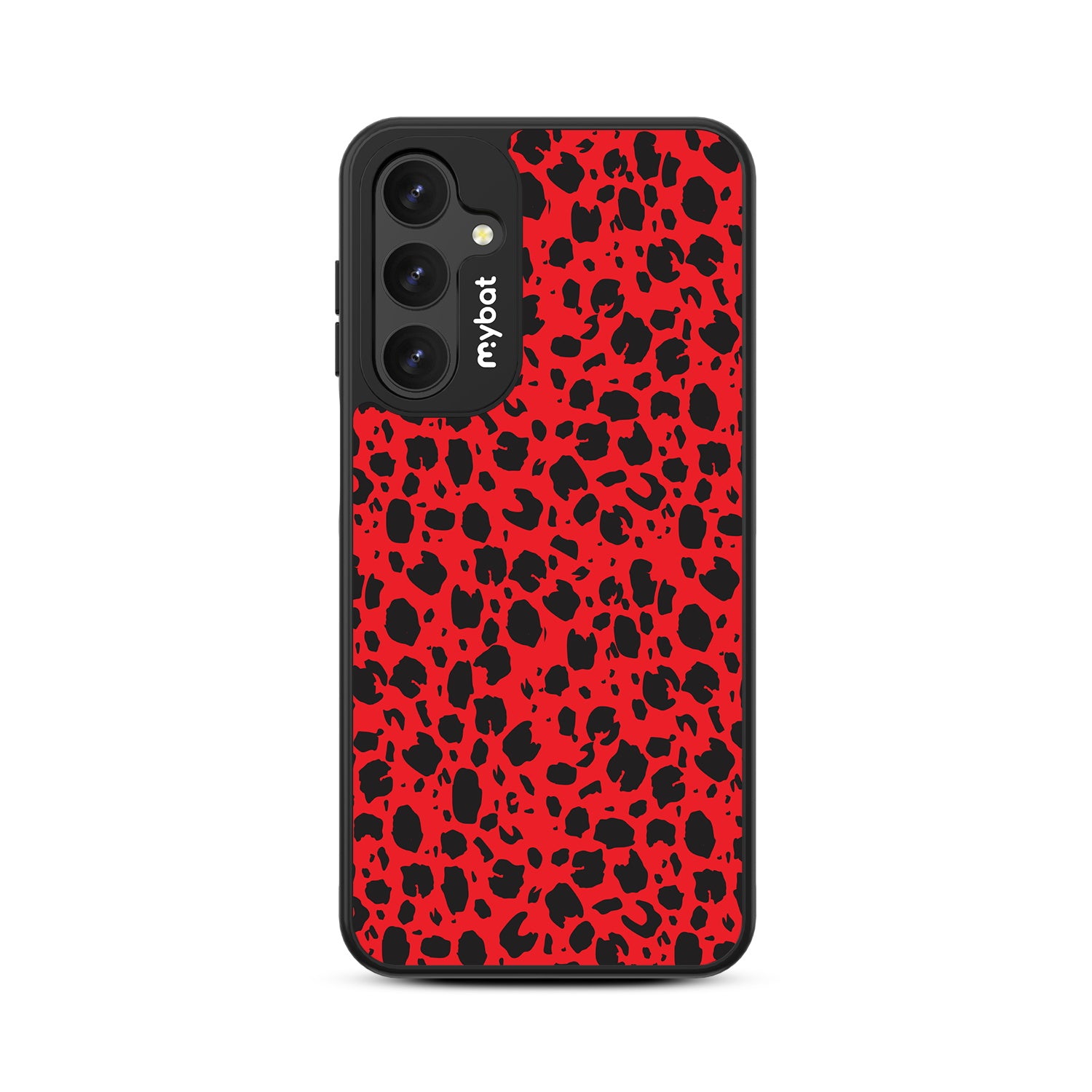 MyBat Design Lab Series Case for Samsung Galaxy A16 5G - Red Leopard Print - MSA165GCSLESMP008-3.jpg