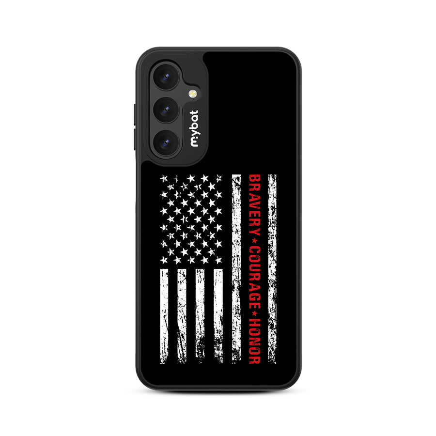 MyBat Design Lab Series Case for Samsung Galaxy A16 5G - Firefighter Flag - MSA165GCSLESMP041-3.jpg