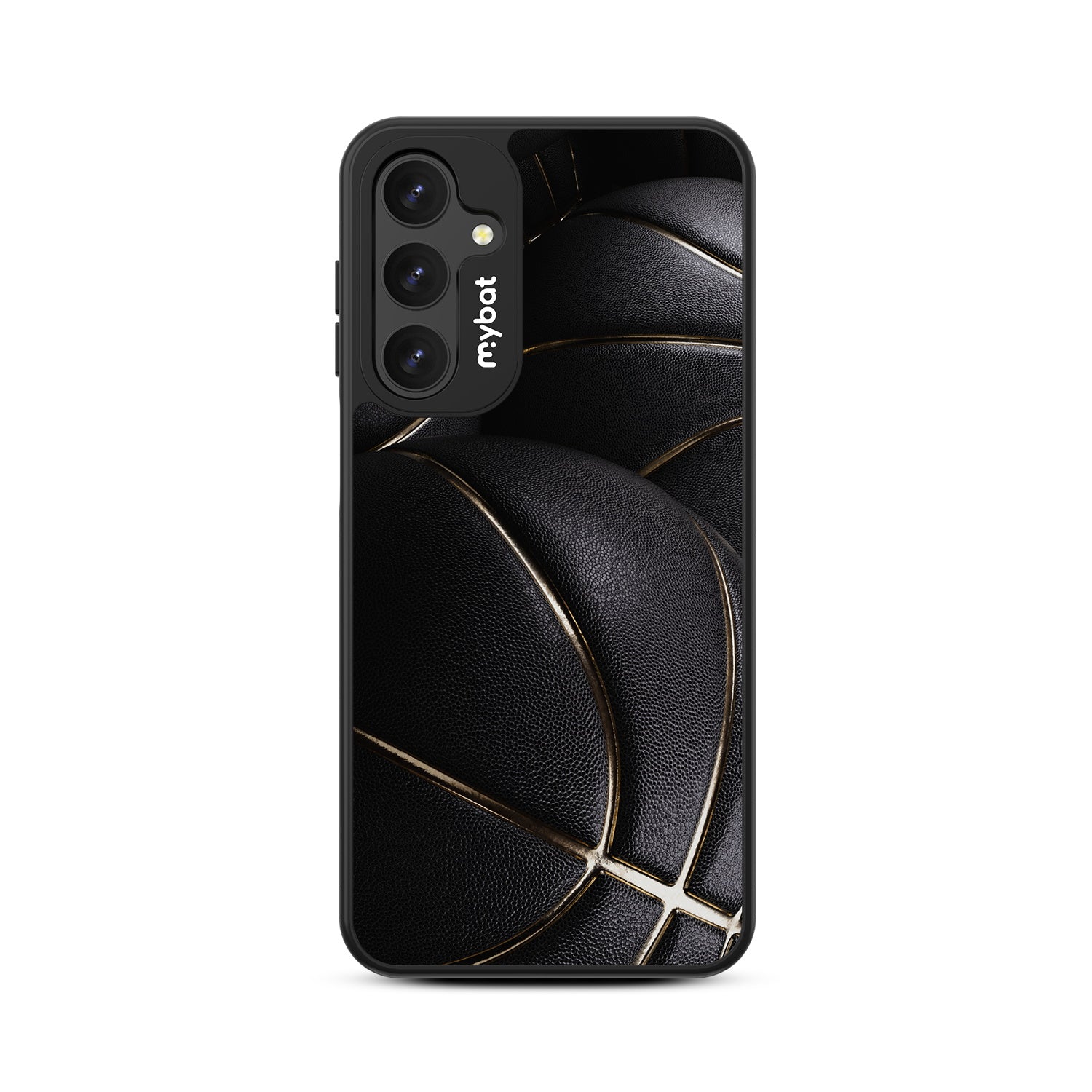 MyBat Design Lab Series Case for Samsung Galaxy A16 5G - Black Basketballs - MSA165GCSLESMP090-3.jpg
