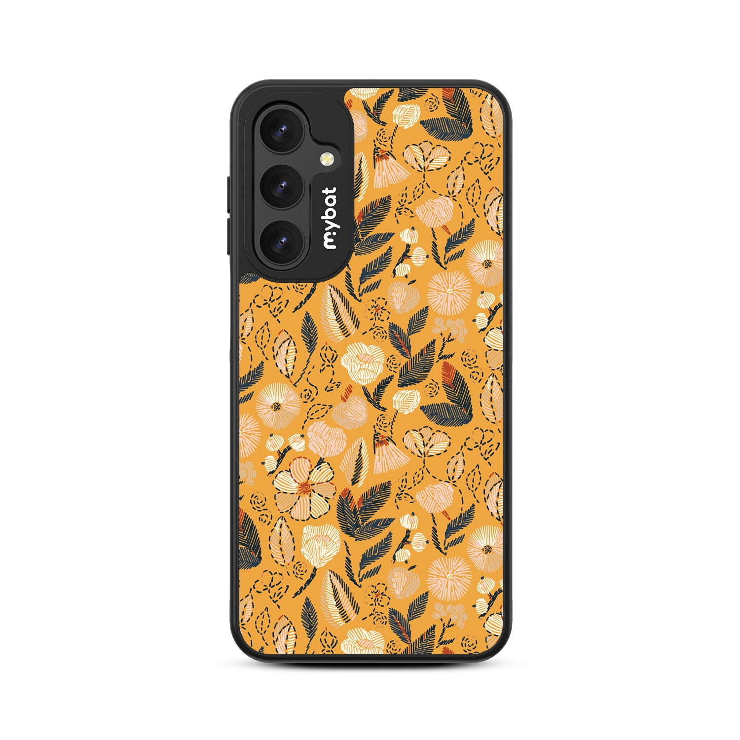 MyBat Design Lab Series Case for Samsung Galaxy A16 5G - Floral Stitch - MSA165GCSLESMP439-3.jpg