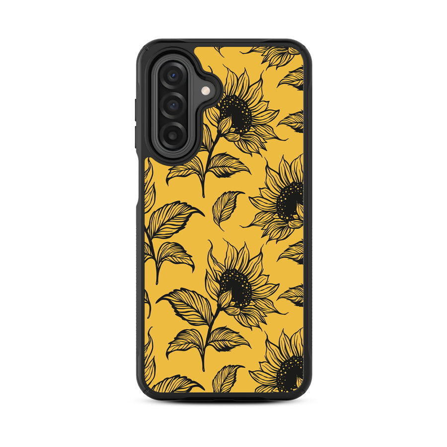 MyBat Design Lab Series Case for Samsung Galaxy A17 5G / A16 5G - Golden Sunflowers - MSA175GCSLESMP444-3.jpg