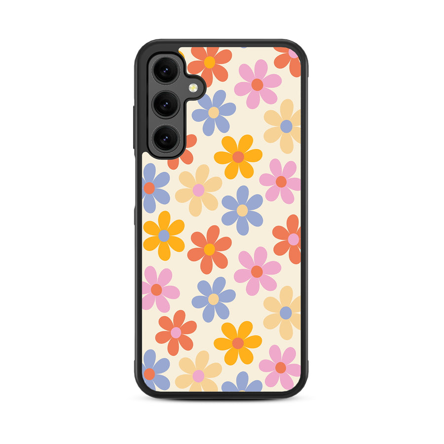 MyBat Design Lab Series Case for Samsung Galaxy A25 5G - Retro Daisies - MSA255GCSLESM137-3.jpg