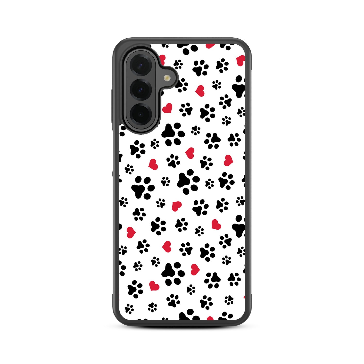 MyBat Design Lab Series Case for Samsung Galaxy A26 5G - Paw Prints and Hearts - MSA265GCSLESM001-3.jpg