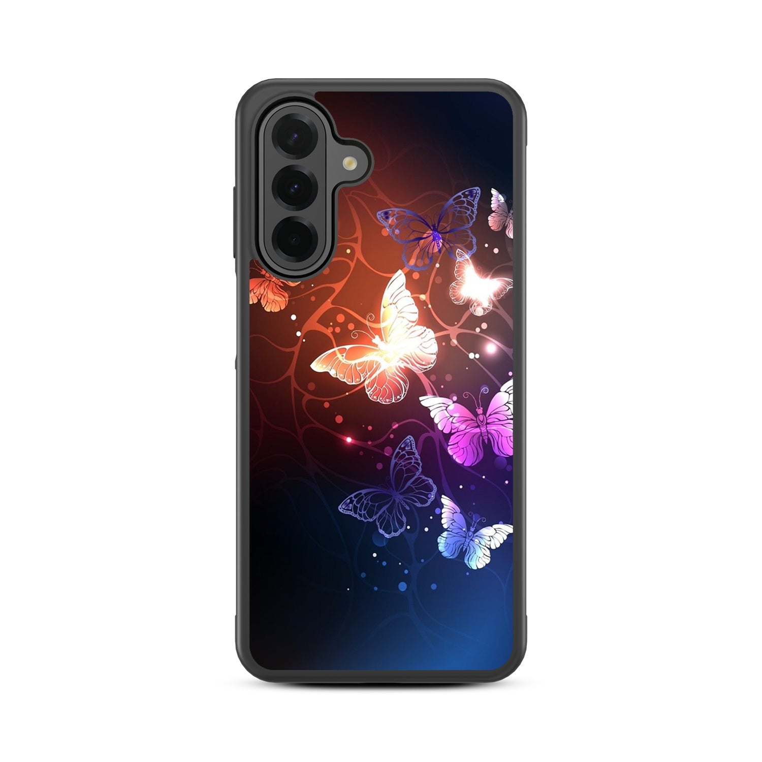 MyBat Design Lab Series Case for Samsung Galaxy A26 5G - Neon Butterflies - MSA265GCSLESM022-3.jpg