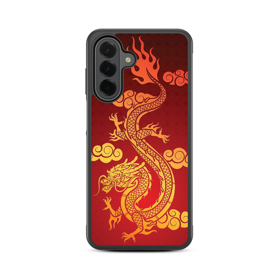 MyBat Design Lab Series Case for Samsung Galaxy A26 5G - Golden Dragon - MSA265GCSLESM213-3.jpg
