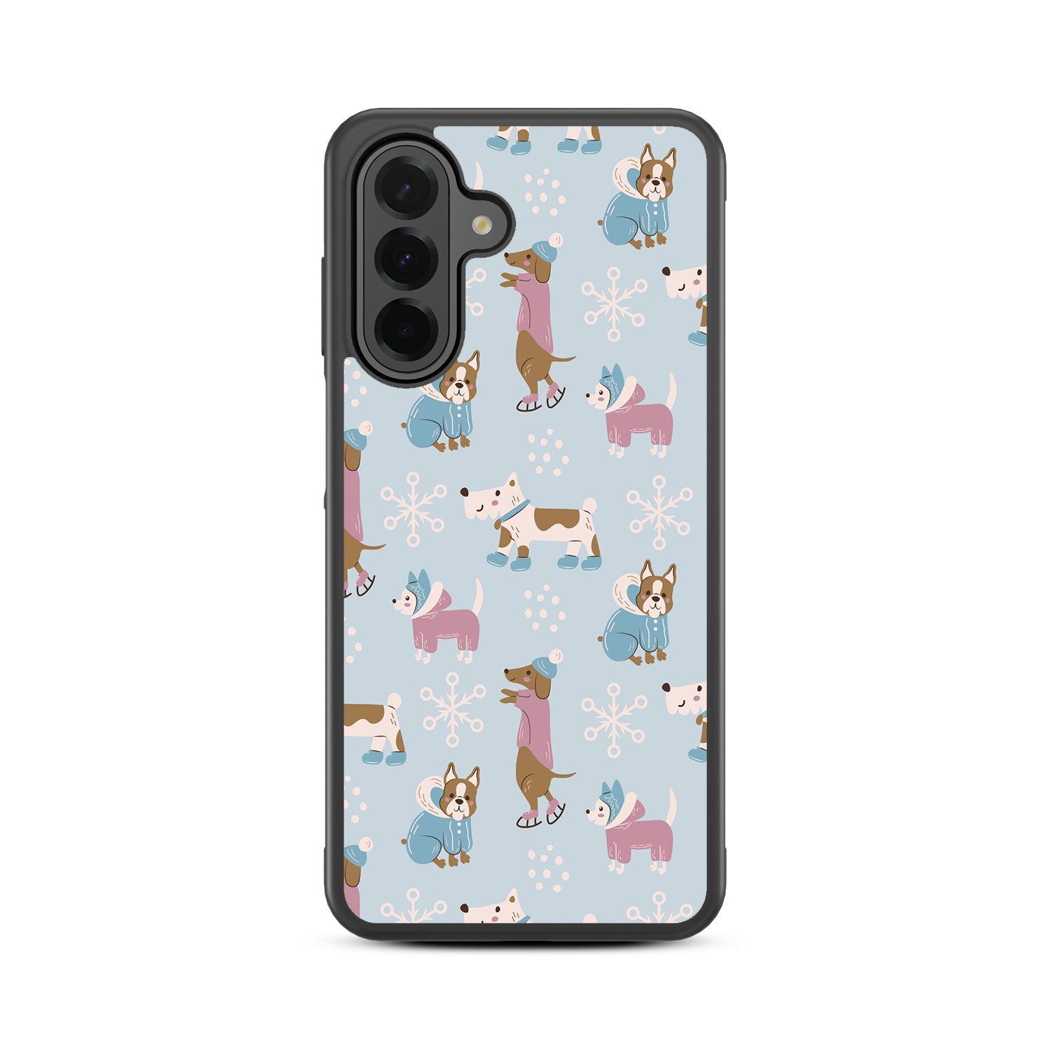 MyBat Design Lab Series Case for Samsung Galaxy A26 5G - Puppy Snow Play - MSA265GCSLESM299-3.jpg