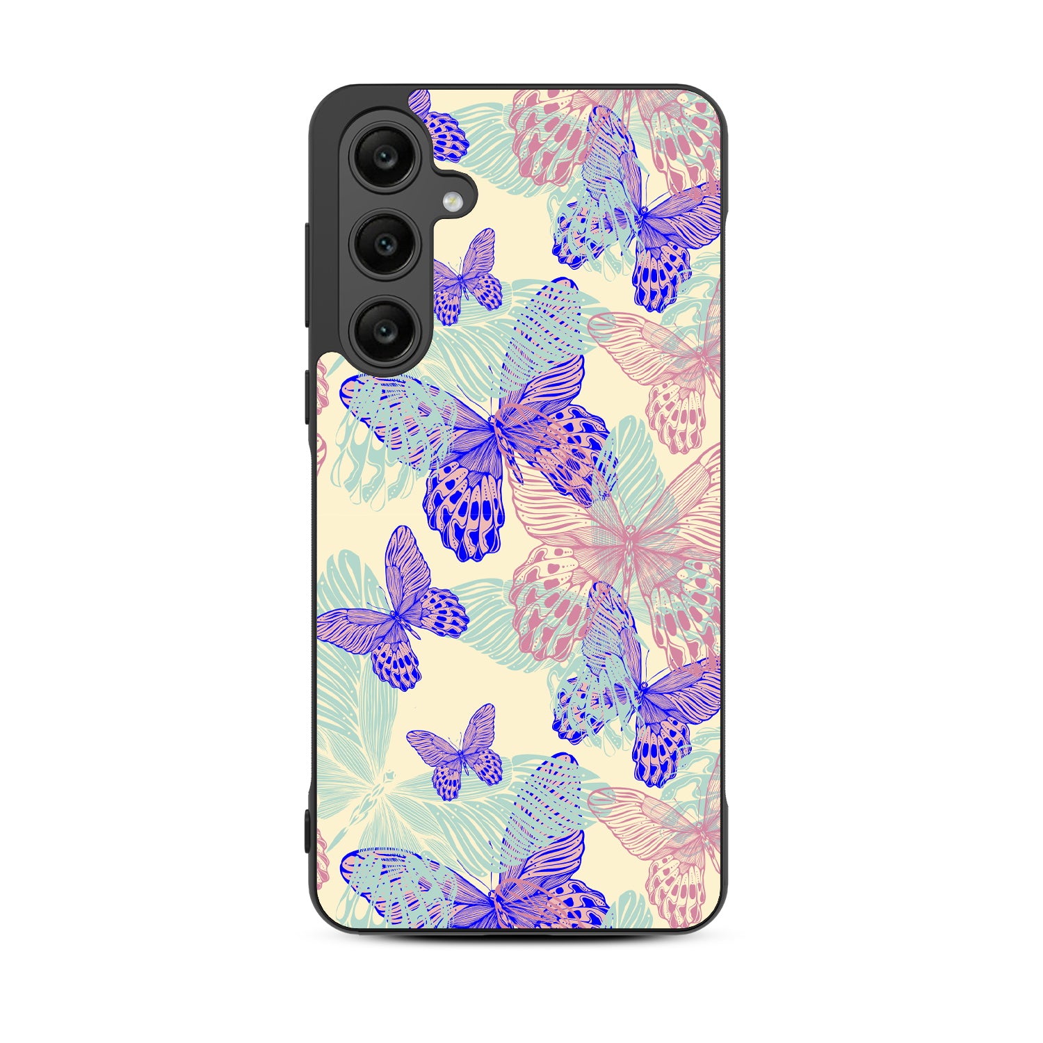 MyBat Design Lab Series Case for Samsung Galaxy A35 5G - Butterflies - MSA355GCSLESM019-3.jpg