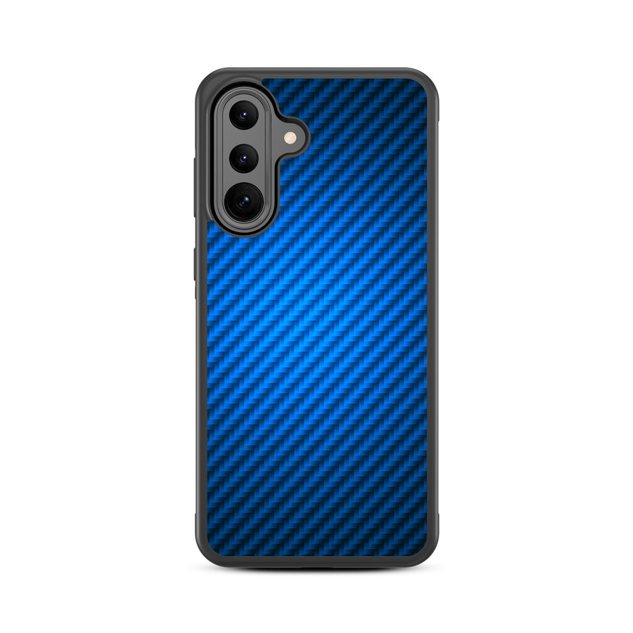 MyBat Design Lab Series Case for Samsung Galaxy A36 5G - Blue Carbon Fiber - MSA365GCSLESM084-3.jpg