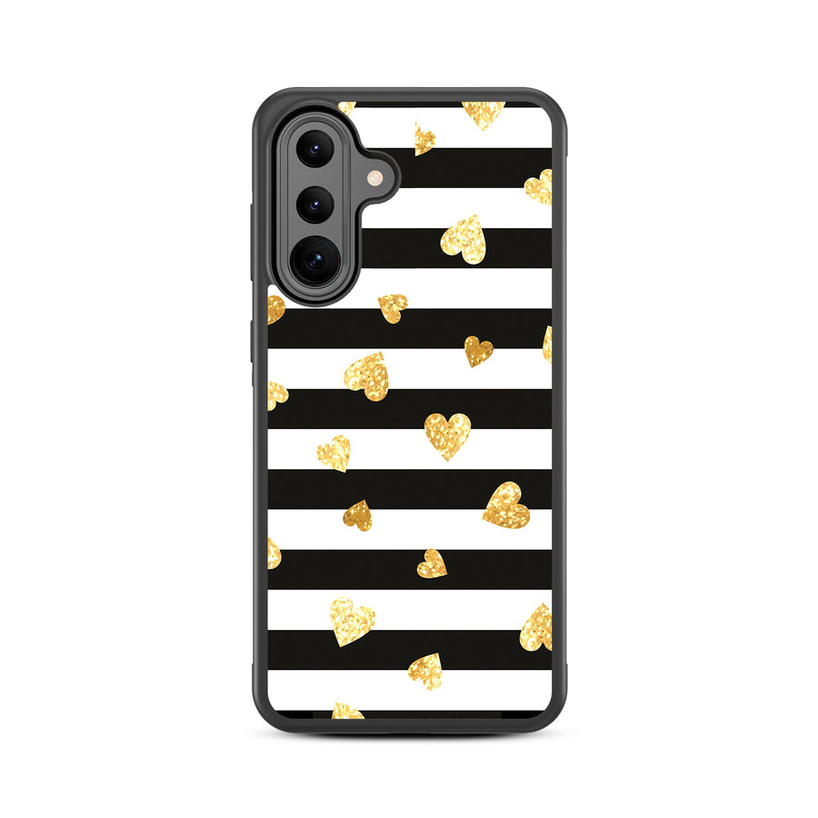 MyBat Design Lab Series Case for Samsung Galaxy A36 5G - Heart of Gold - MSA365GCSLESM166-3.jpg