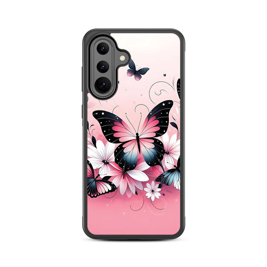 MyBat Design Lab Series Case for Samsung Galaxy A36 5G - Butterfly Bouquet - MSA365GCSLESM184-3.jpg