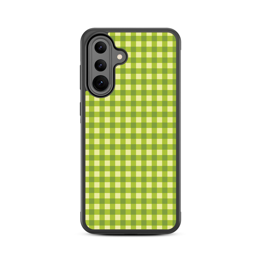 MyBat Design Lab Series Case for Samsung Galaxy A36 5G - Green Gingham - MSA365GCSLESM476-3.jpg