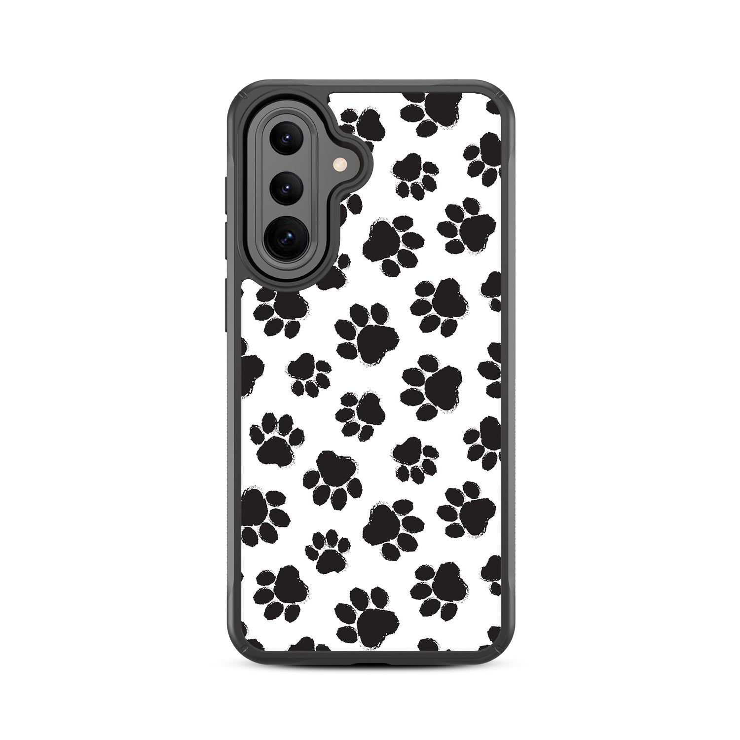 MyBat Design Lab Series Case for Samsung Galaxy A37 5G / A36 5G - Black Paw Prints - MSA375GCSLESMP002-3.jpg