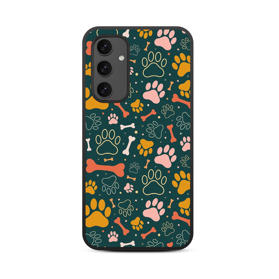 MyBat Design Lab Series Case for Samsung Galaxy A54 5G - Paw Prints & Bones - MSA545GCSLESM003-1.jpg