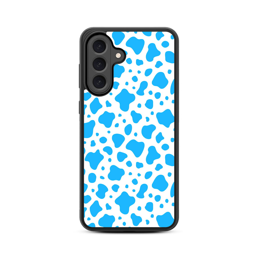 MyBat Design Lab Series Case for Samsung Galaxy A56 5G - Blue Cow Print - MSA565GCSLESM016-3.jpg