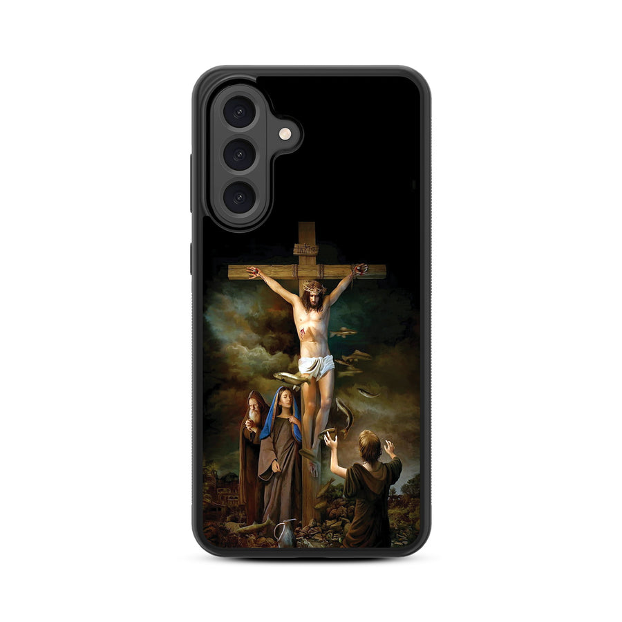 MyBat Design Lab Series Case for Samsung Galaxy A56 5G - Jesus on the Cross - MSA565GCSLESM197-3.jpg
