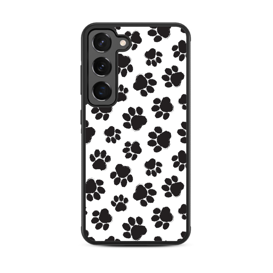 MyBat Design Lab Series Case for Samsung Galaxy S24 - Black Paw Prints - MSS24CSLESM002-3.jpg