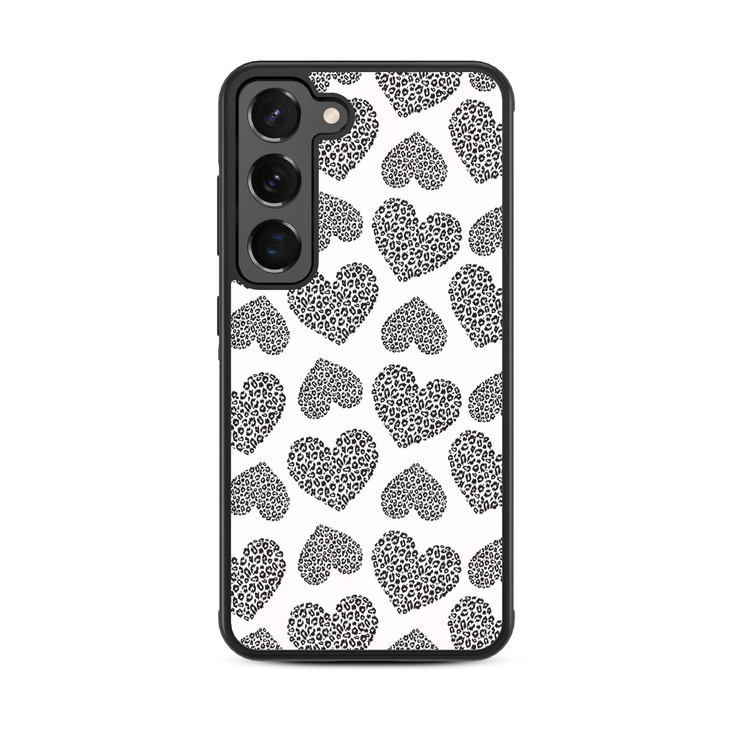 MyBat Design Lab Series Case for Samsung Galaxy S24 - Leopard Print Hearts - MSS24CSLESM098-3.jpg