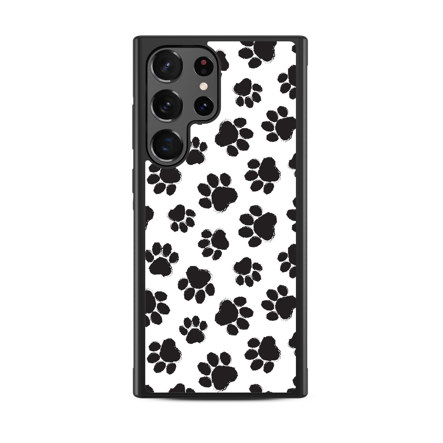 MyBat Design Lab Series Case for Samsung Galaxy S24 Ultra - Black Paw Prints - MSS24UCSLESM002-3.jpg