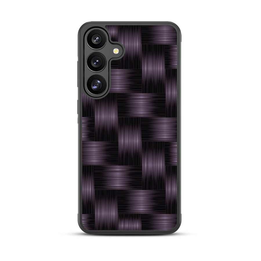 MyBat Design Lab Series Case for Samsung Galaxy S25 - Woven Carbon Fiber - MSS25CSLESM085-3.jpg