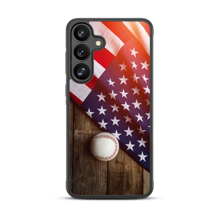 MyBat Design Lab Series Case for Samsung Galaxy S25 - Patriotic Pitch - MSS25CSLESM172-3.jpg