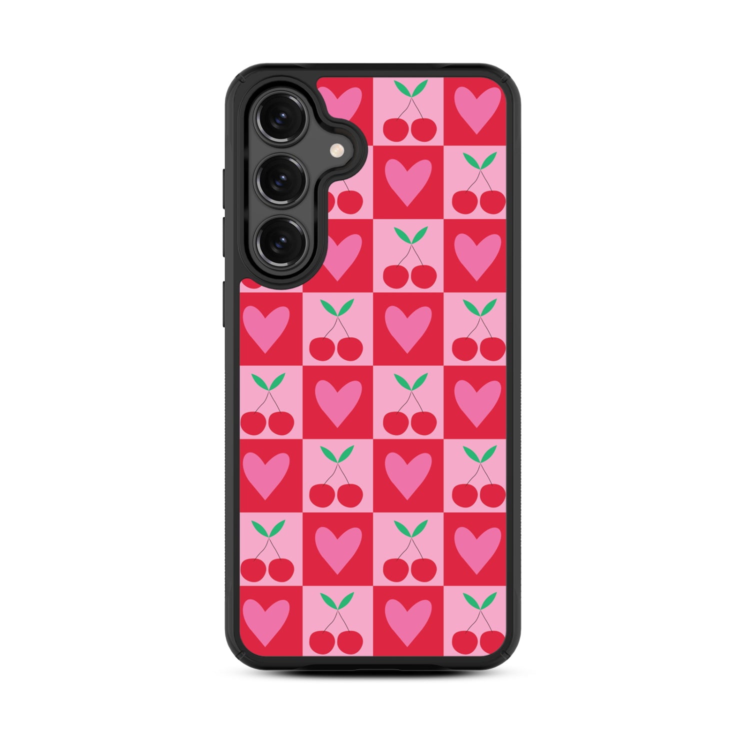 MyBat Design Lab Series Case for Samsung Galaxy S25 Fan Edition - Cherry Hearts - MSS25FECSLESMP334-3.jpg