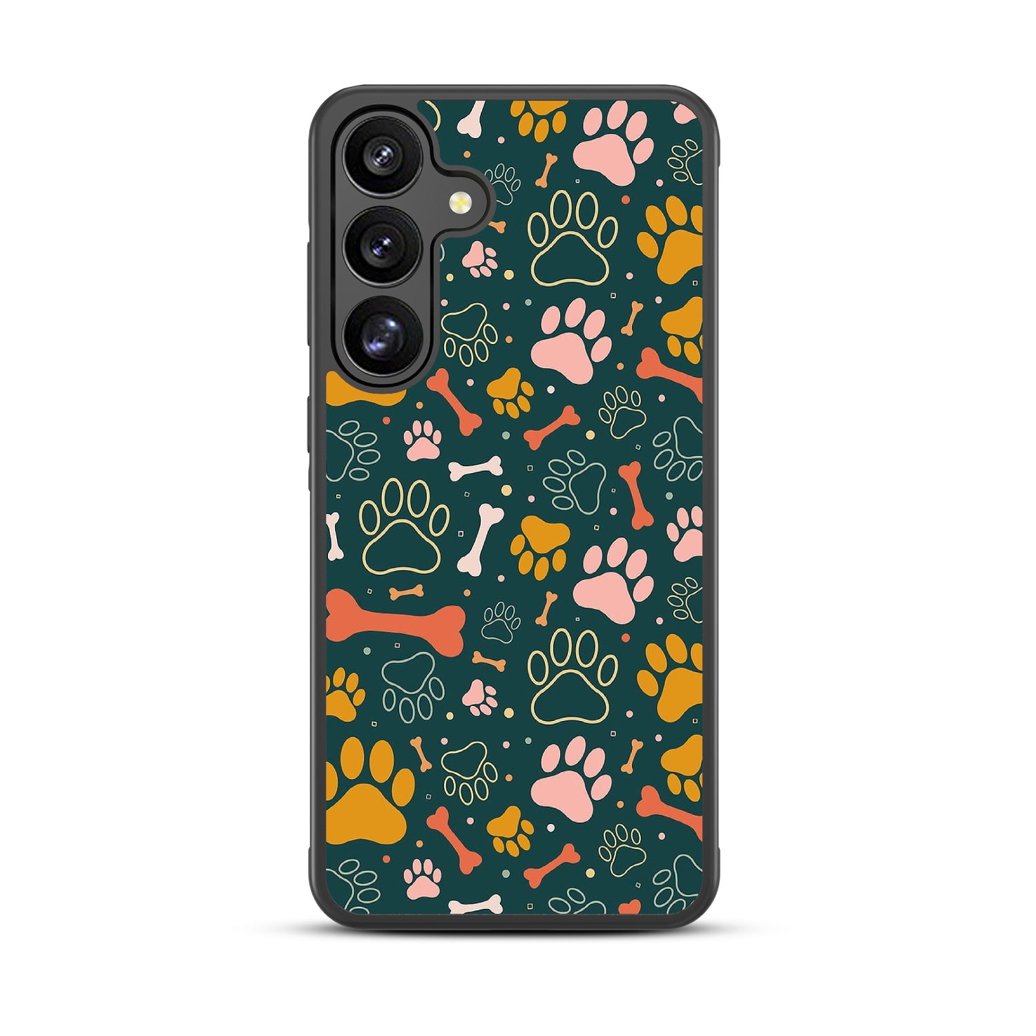 MyBat Design Lab Series Case for Samsung Galaxy S25 Plus - Paw Prints & Bones - MSS25PCSLESM003-3.jpg