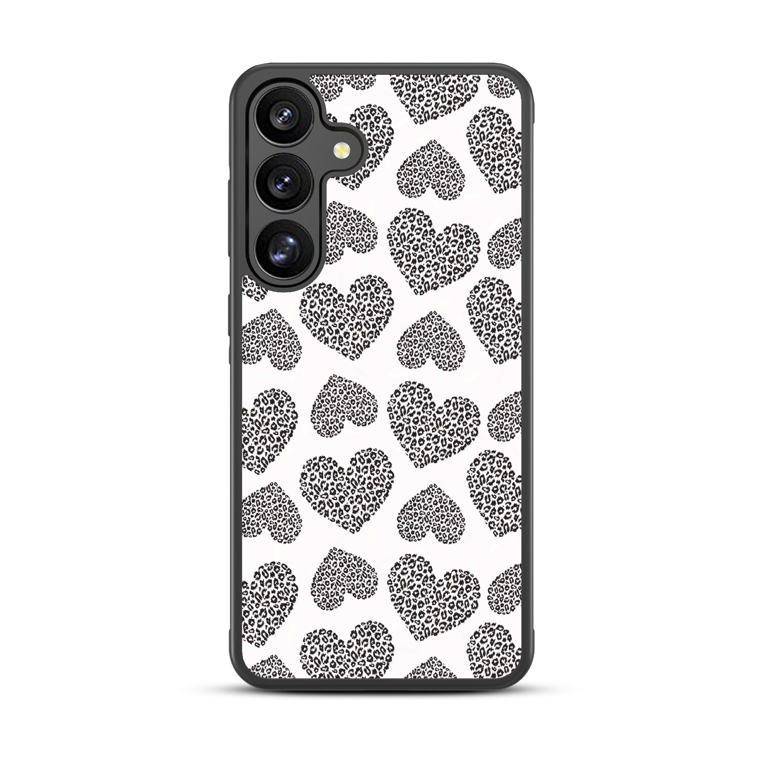 MyBat Design Lab Series Case for Samsung Galaxy S25 Plus - Leopard Print Hearts - MSS25PCSLESM098-3.jpg