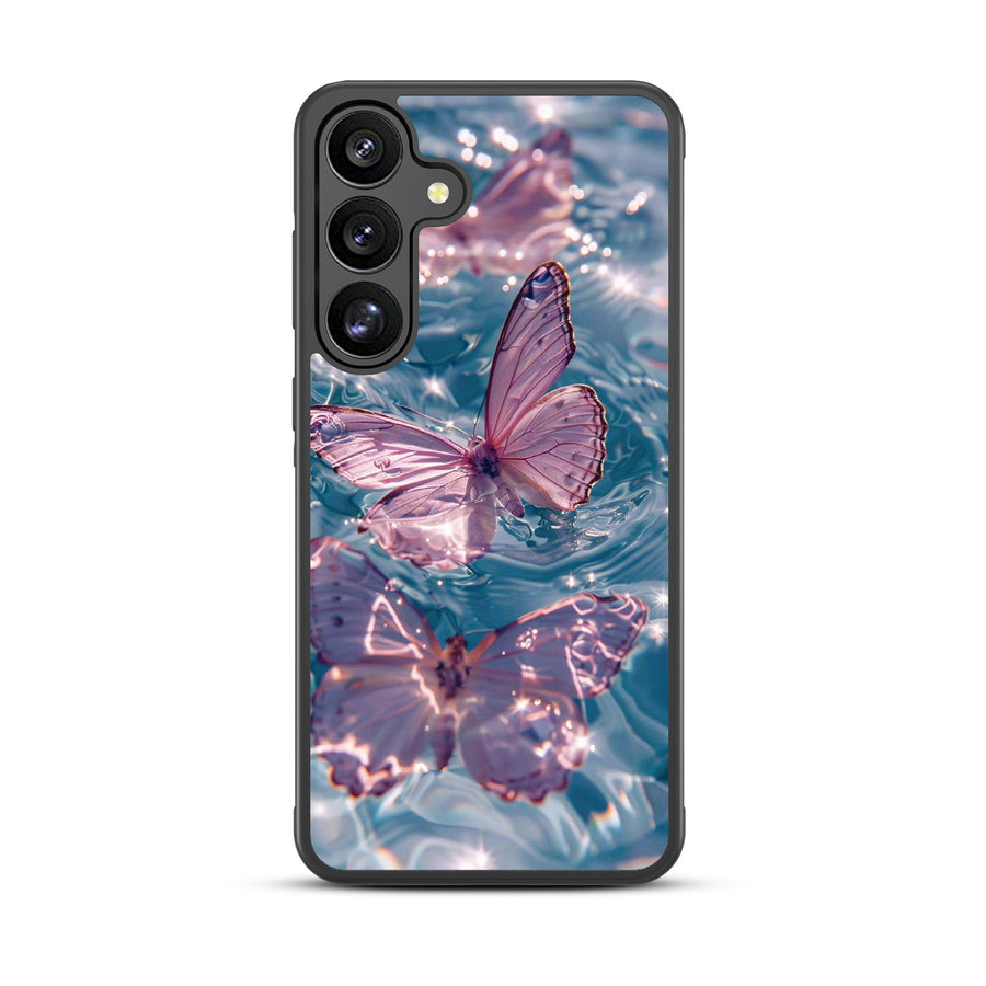 MyBat Design Lab Series Case for Samsung Galaxy S25 Plus - Floating Butterflies - MSS25PCSLESM180-3.jpg