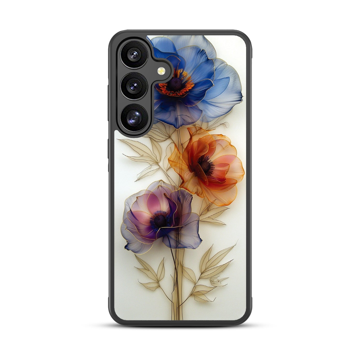MyBat Design Lab Series Case for Samsung Galaxy S25 Plus - Pressed Flowers - MSS25PCSLESM185-3.jpg