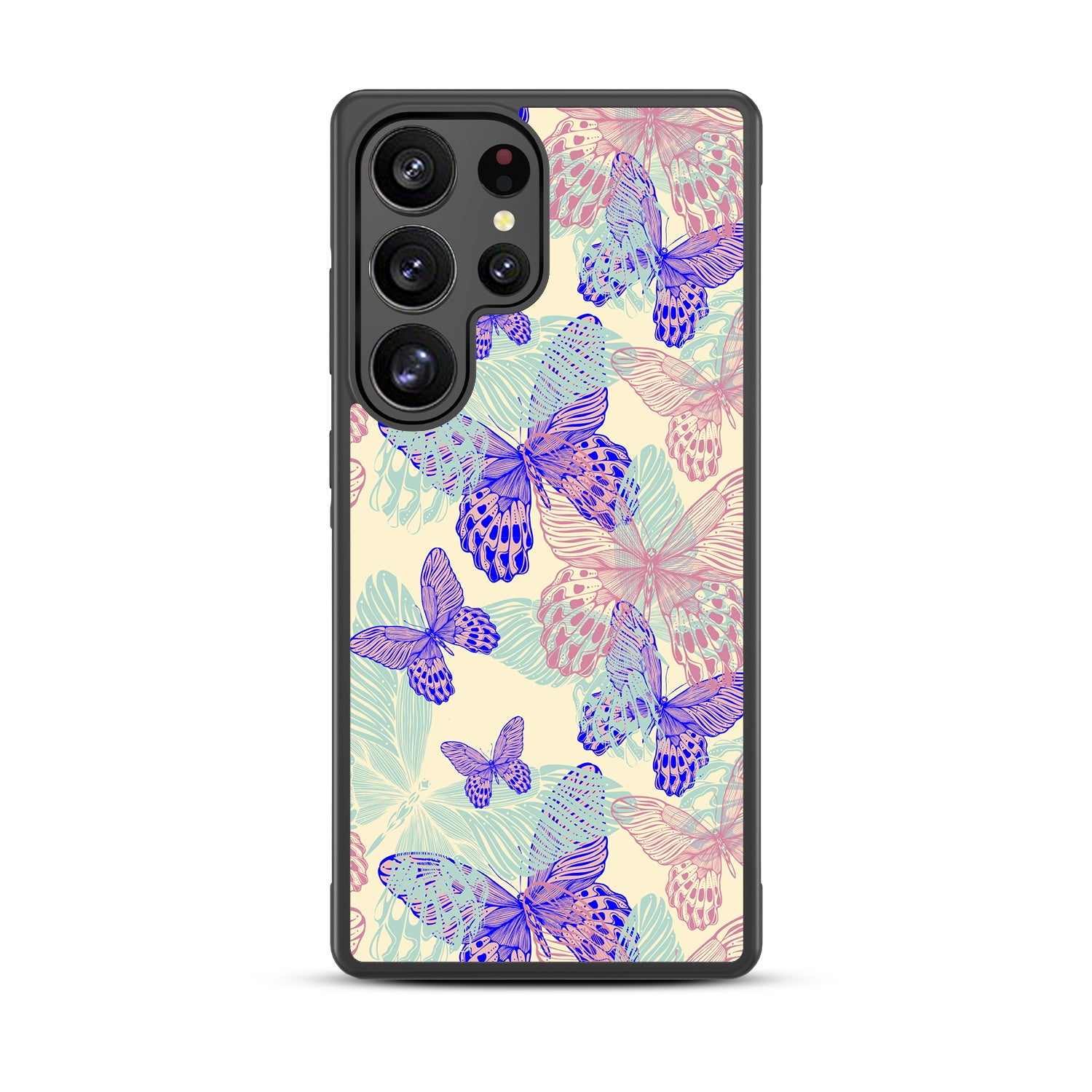 MyBat Design Lab Series Case for Samsung Galaxy S25 Ultra - Butterflies - MSS25UCSLESM019-3.jpg