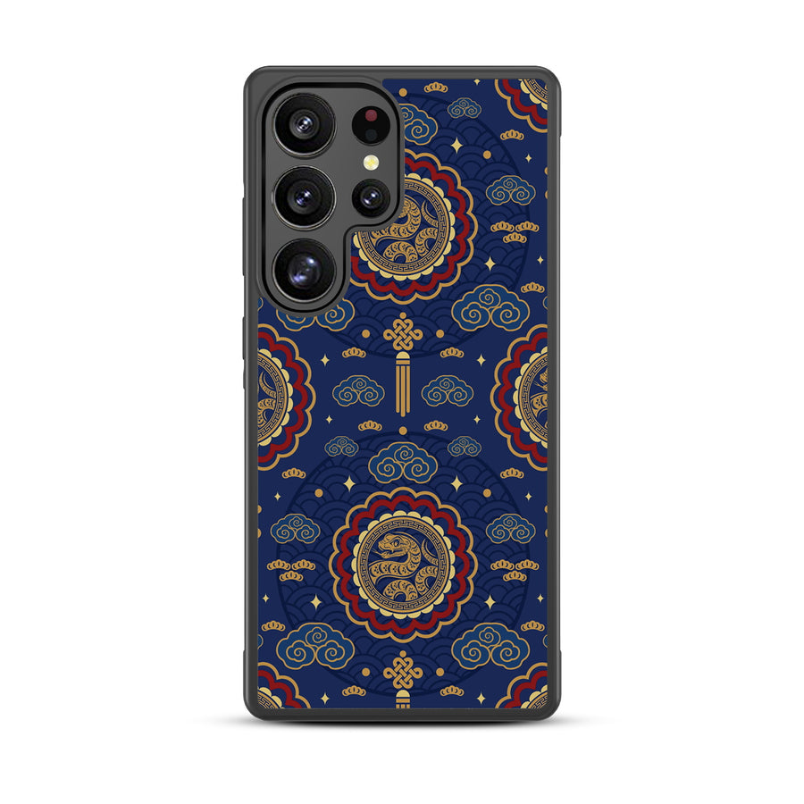 MyBat Design Lab Series Case for Samsung Galaxy S25 Ultra - Wisdom of the Snake - MSS25UCSLESM318-3.jpg