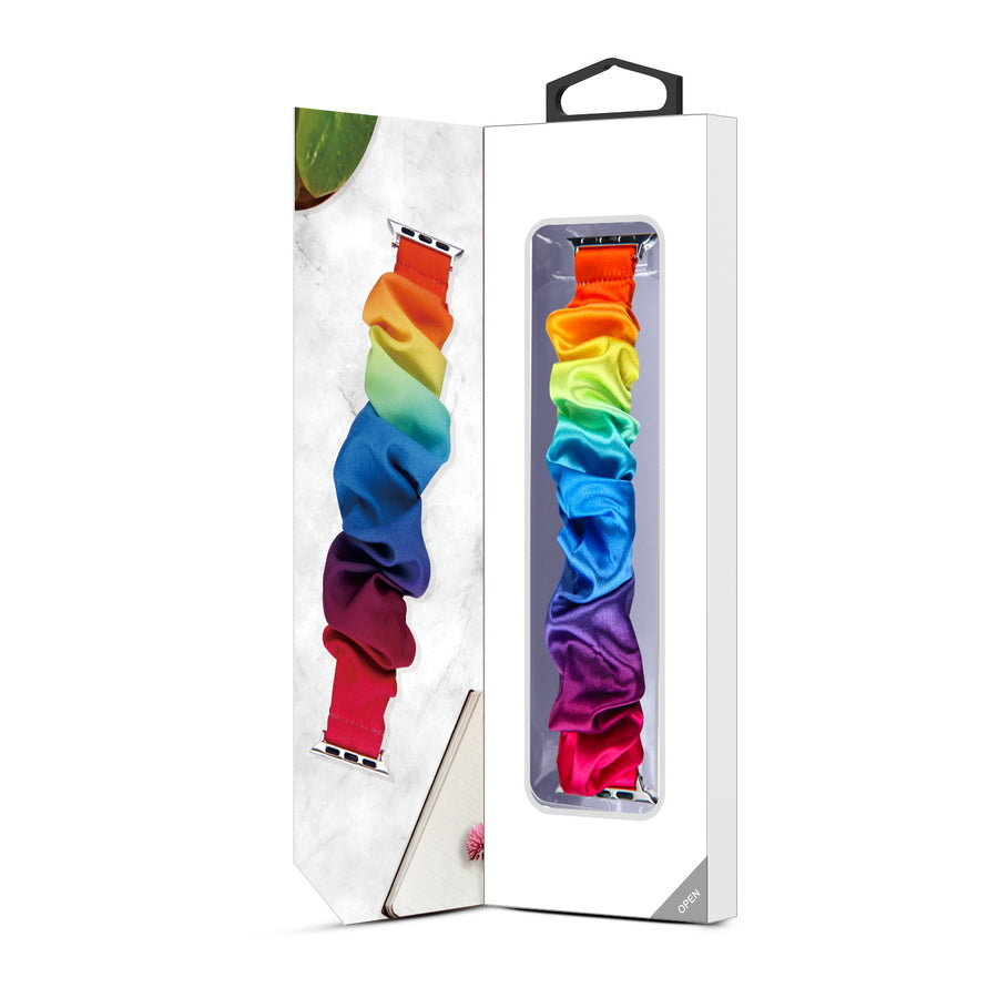 MyBat Pro Scrunchie Watchband for Apple Watch 42mm / 44mm - Rainbow - RAPWH44BAN245-8.jpg