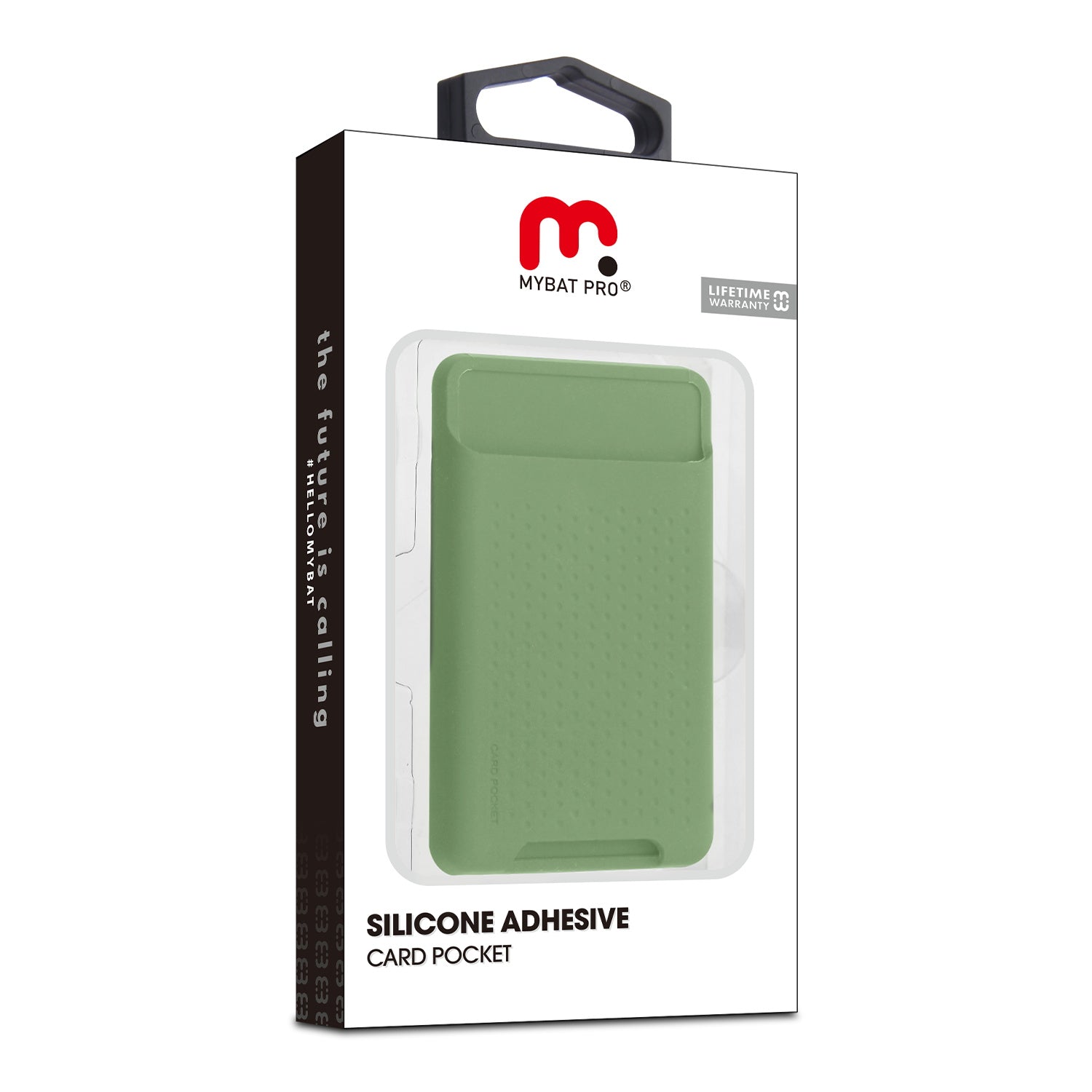 MyBat Pro Silicone Adhesive Card Pocket - Green - RCARDPOUCH203-8.jpg