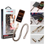 MyBat Pro Atelier Series 4.2FT Crossbody Strap + USB-C Charging Cable - Black / Gold