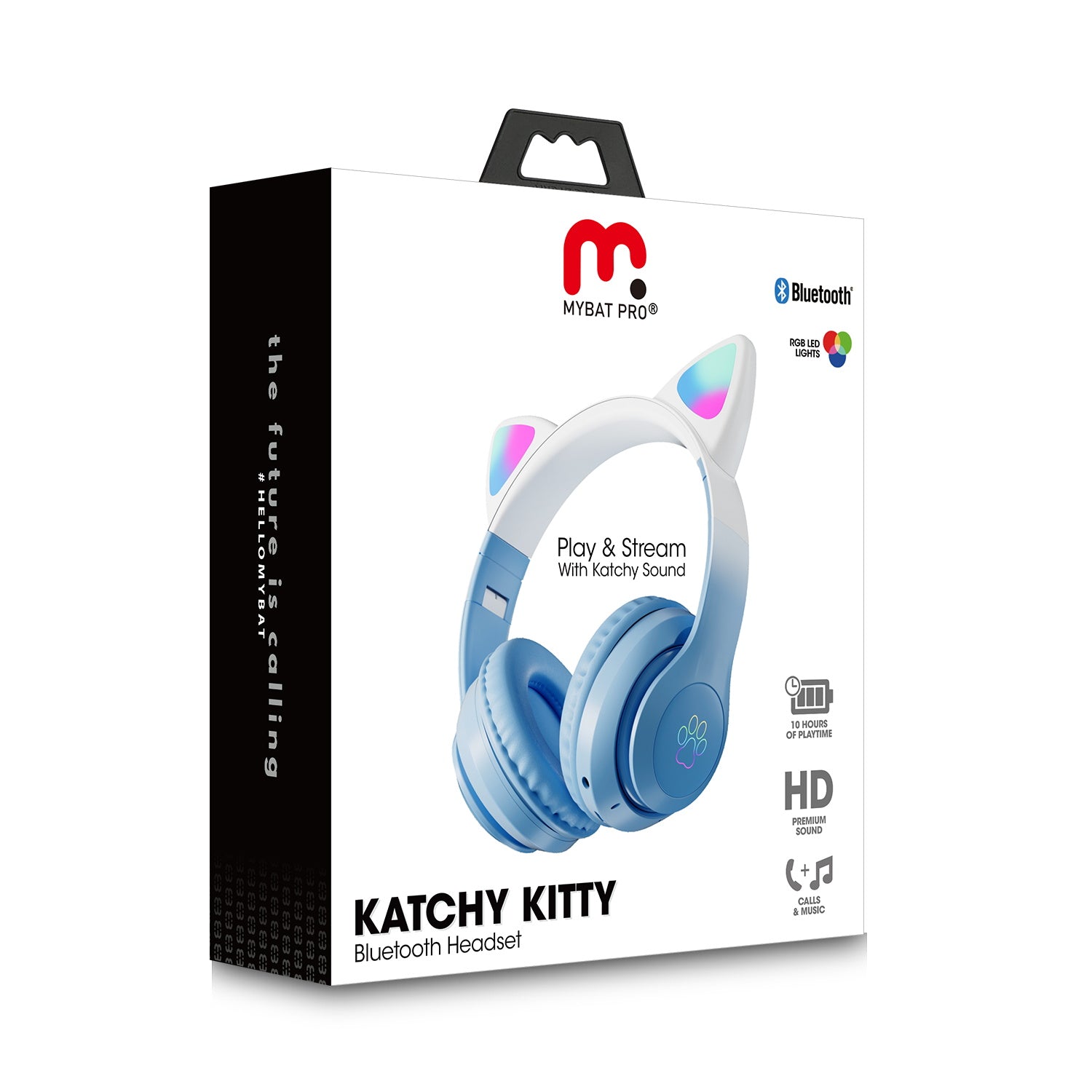 MyBat Pro Katchy Kitty Children’s Wireless Headset - Blue - RFHSBTST112-7.jpg