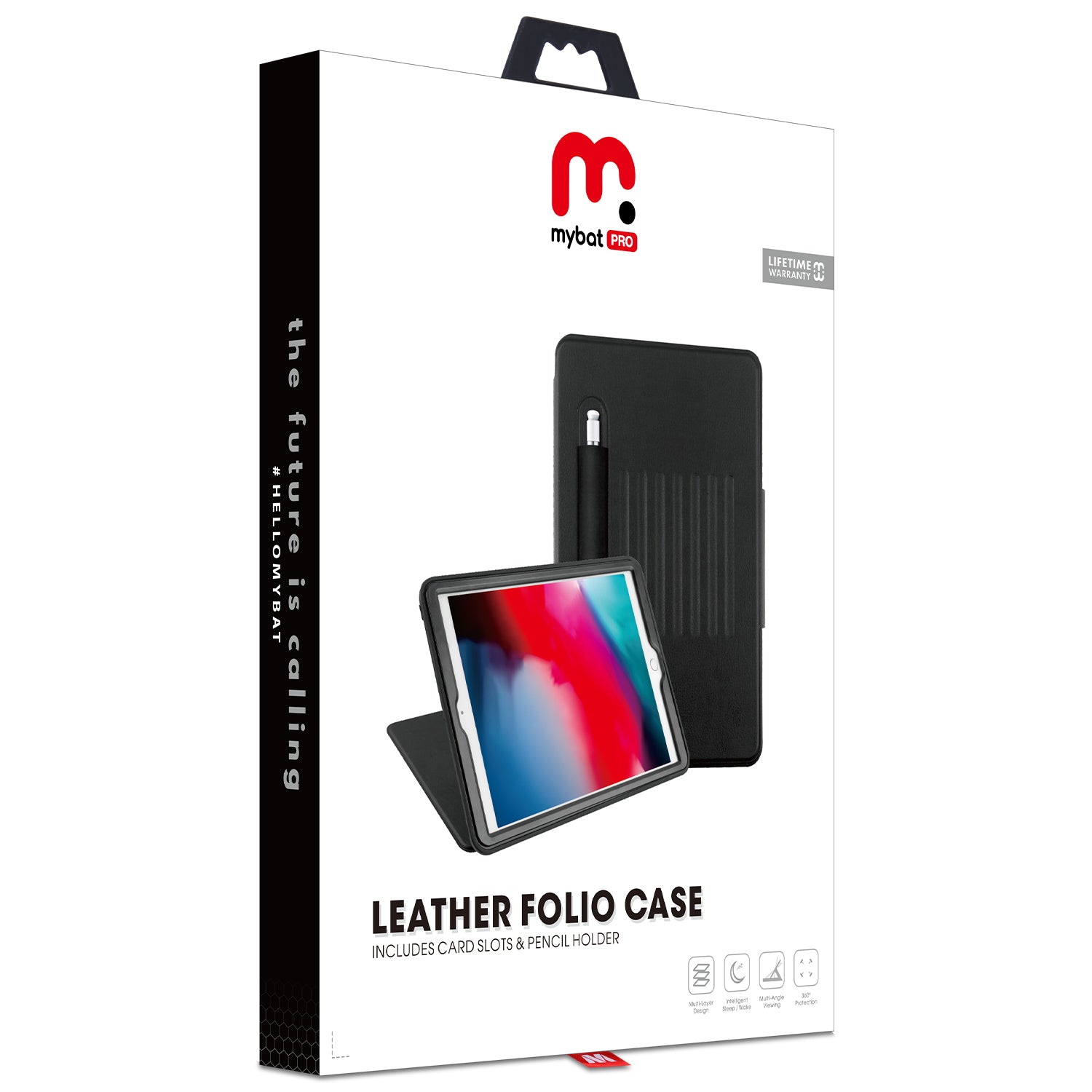 MyBat Pro Leather Folio Series Tablet Case for Apple iPad 10.2 (2021) - Black - RIP102PCMJT031-8.jpg