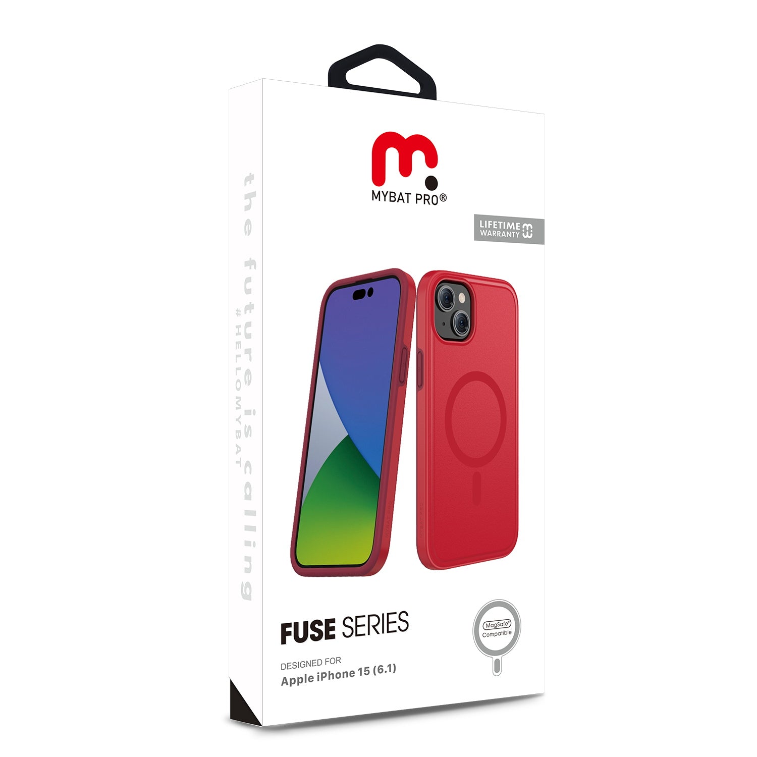 MyBat Pro Fuse Series w/ MagSafe Case for Apple iPhone 15 - Red - RIP15CSD5MS105-8.jpg