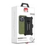 MyBat Pro Maverick Series MagSafe Case w/ Holster and Tempered Glass for Apple iPhone 15 Pro Max - Army Green - RIP15PMCS3NXMS004-10.jpg