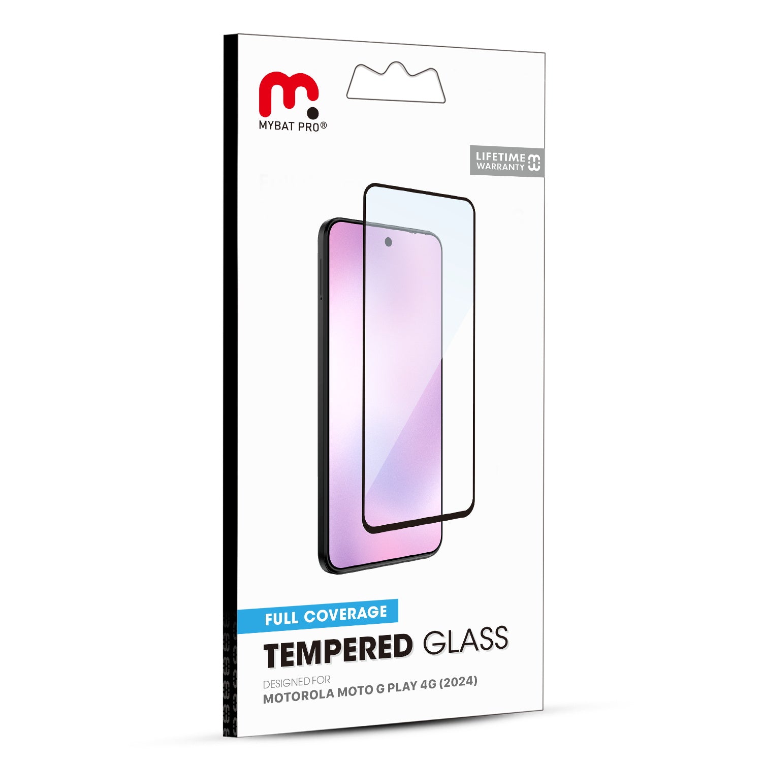 MyBat Pro Full Coverage Tempered Glass Screen Protector for Motorola Moto G Play 4G (2024) - Black - RMGPY24SC85A-7.jpg