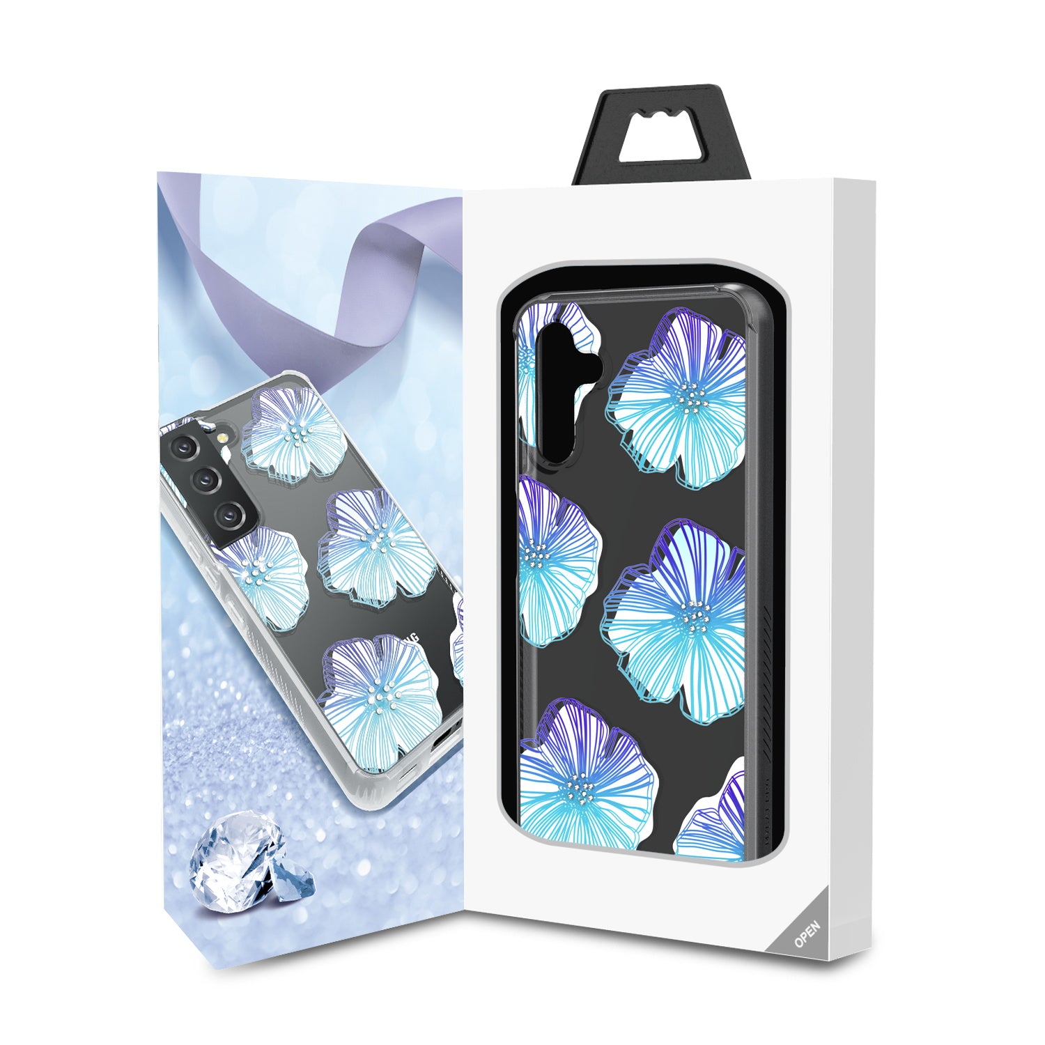 MyBat Pro Mood Diamond Series Case for Samsung Galaxy A13 5G / (4G) - Seashells - RSA13CSFSSD153-10.jpg