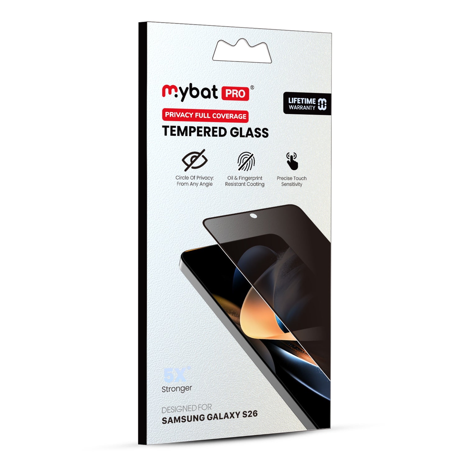 MyBat Pro Privacy Full Coverage Tempered Glass Screen Protector (Fingerprint Unlock) for Samsung Galaxy S26 - Black - RSS26SCF111U-7.jpg
