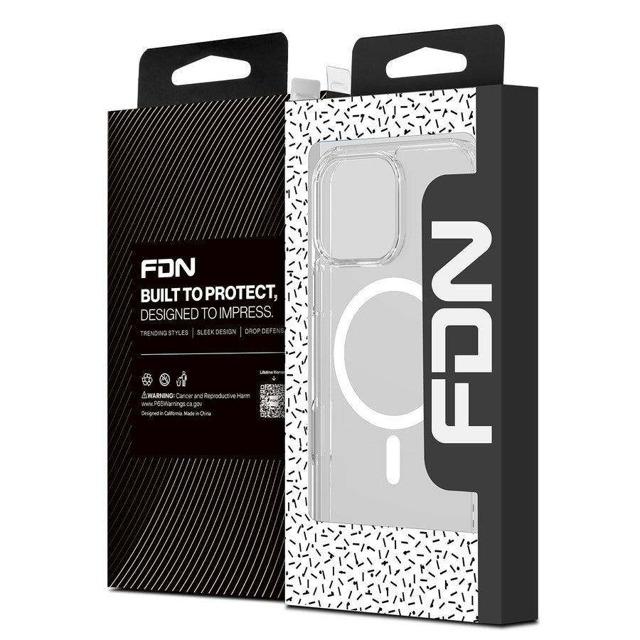 FDN Clear Series MagSafe Case for Apple iPhone 16 Pro Max - Clear - SIP16PMCSFSST221-7.jpg